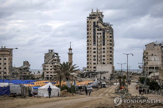 가자 시티의 모습 [EPA=연합뉴스 자료사진]