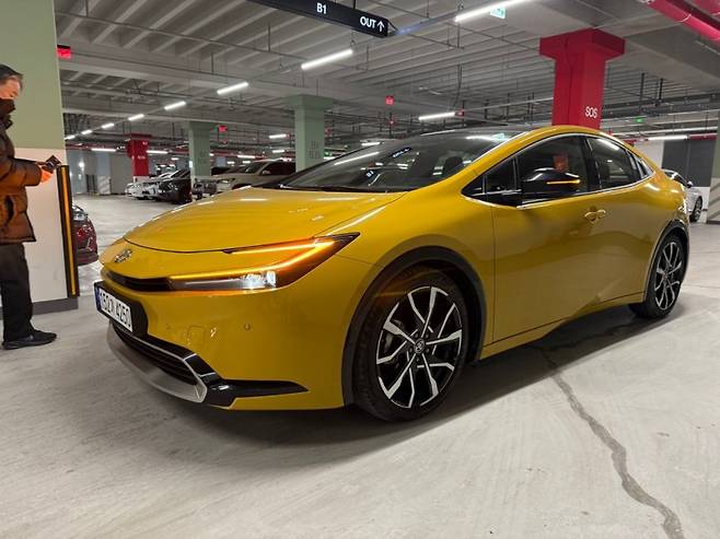 토요타 프리우스 PHEV 사진=육동윤 글로벌모터즈 기자