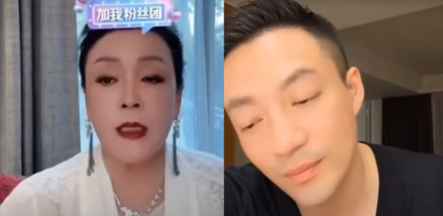 서희원의 전 시어머니 장란(왼쪽 사진)과 전남편 왕샤오페이 대만 매체 TVBS 화면 캡처