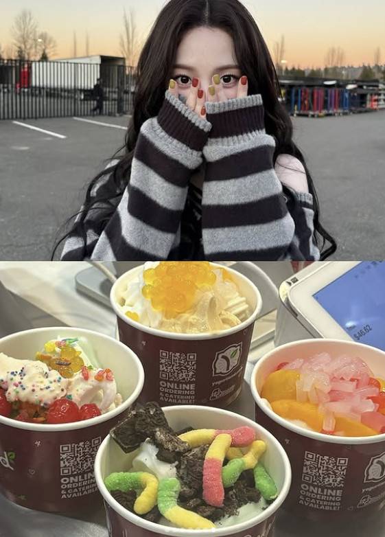 카리나 소셜 계정 캡처