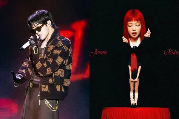 제이홉(왼쪽), 제니 / 사진=빅히트 뮤직, OA엔터테인먼트