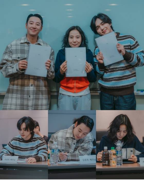 단편영화 '3일(가제)' 대본 리딩 현장 스틸사진. 사진=대명소노그룹 대명스테이션