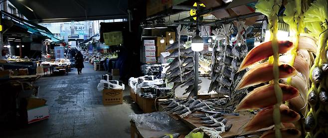 2월3일 서울 동대문구 제기동에 위치한 재래시장 ⓒ시사저널 임준선