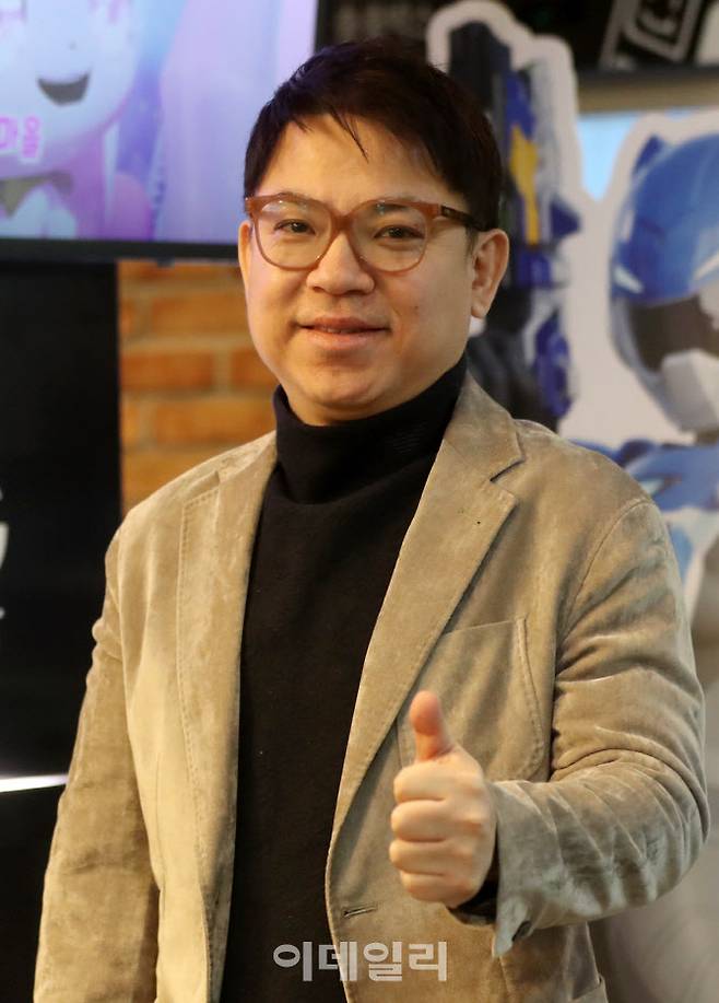 김수훈 SAMG엔터테인먼트 대표. (사진= 김태형 기자)