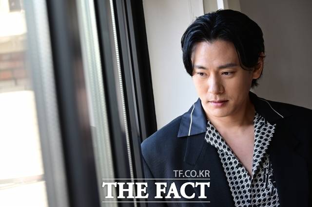 배우 유태오가 넷플릭스 오리지널 시리즈 '더 리쿠르트' 시즌2 관련 인터뷰를 진행했다. /남윤호 기자