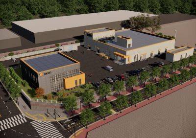 솔리비스 강원 횡성 공장 조감도. 솔리비스 제공