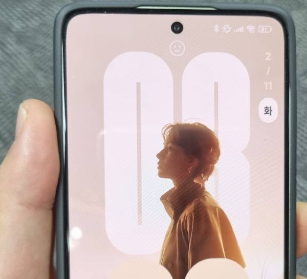 샤오미 14T의 홈 화면. 정옥재 기자