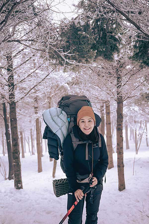 코로나 때 등산에 입문해 100대 명산 중 총 96개를 올랐다.