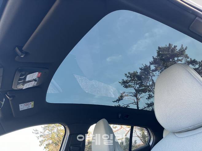 볼보 EX30 내부(사진=정병묵 기자)