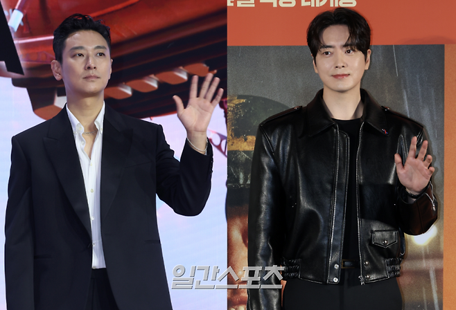 배우 주지훈(왼쪽)과 이준혁 / 사진=일간스포츠DB