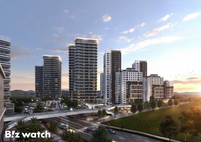 인천검단 P1 설계공모 투시도./자료=금호건설