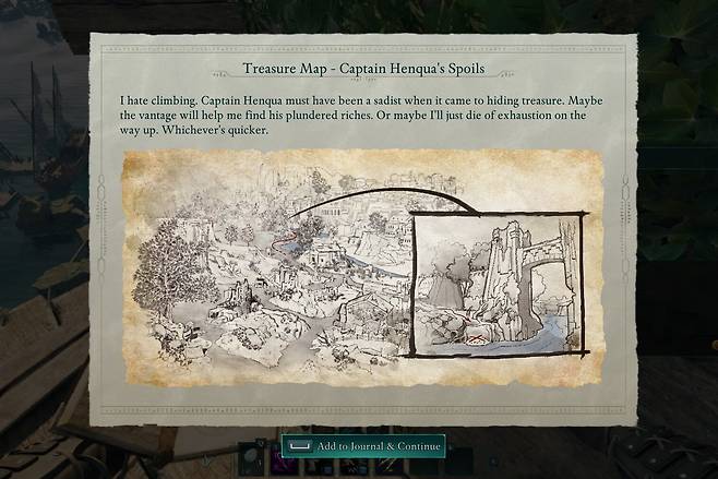 ▲ 보물도 찾고