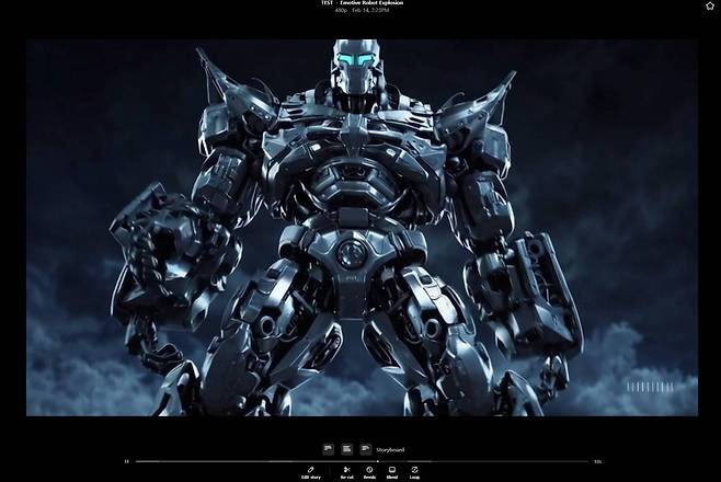 소라의 스토리보드 모드로 생성한 영상 중 일부 / 출처=IT동아