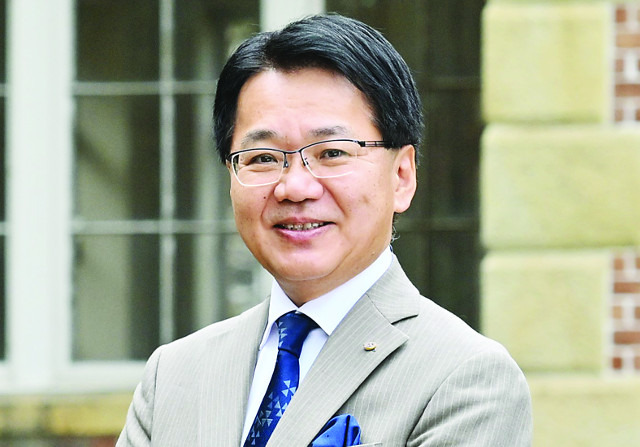고하라 가쓰히로 도시샤대 총장. 도시샤대 제공