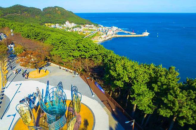 해운대 달맞이길 해안뷰