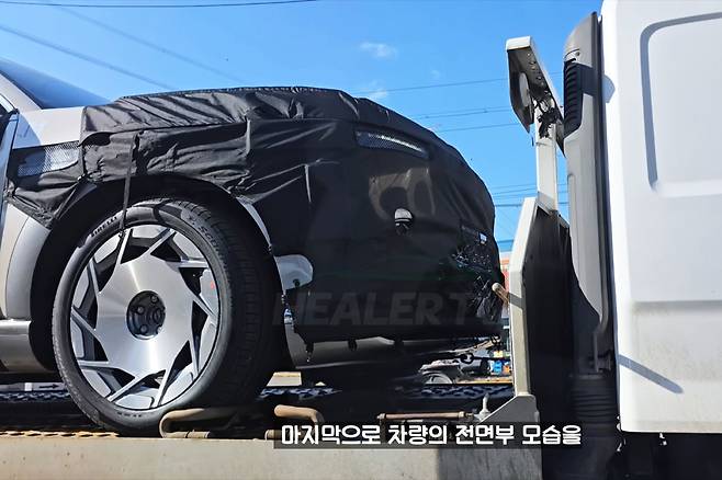 제네시스 GV90 테스트카 스파이샷
