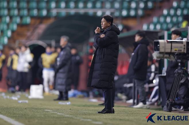 박태하 감독. /사진=한국프로축구연맹 제공
