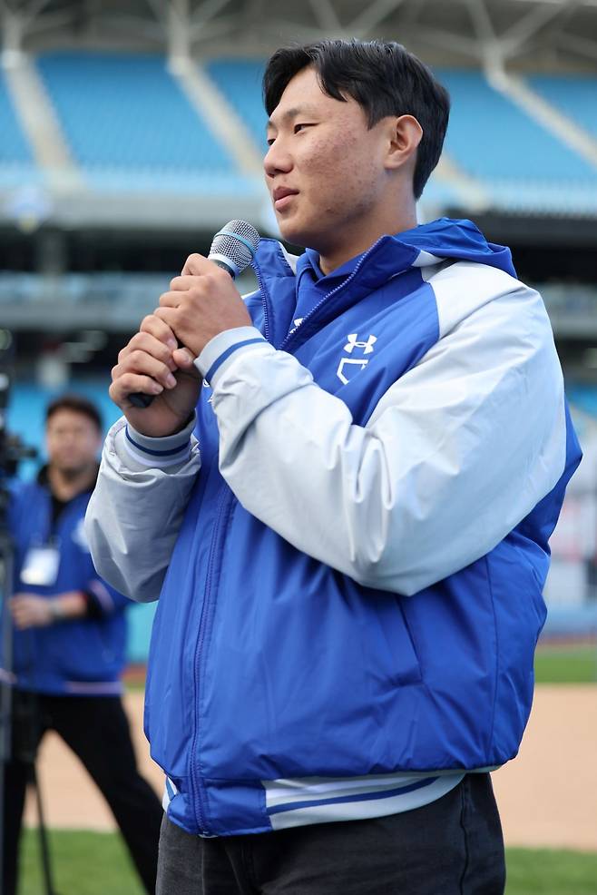 삼성 라이온즈 투수 배찬승. /사진=삼성 라이온즈 제공