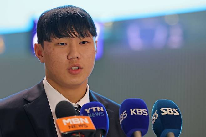 삼성 라이온즈 투수 배찬승. /사진=삼성 라이온즈 제공