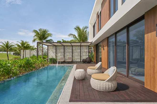 더 웨스틴 리조트 앤 스파 깜란 풀빌라 객실. 리조트 제공