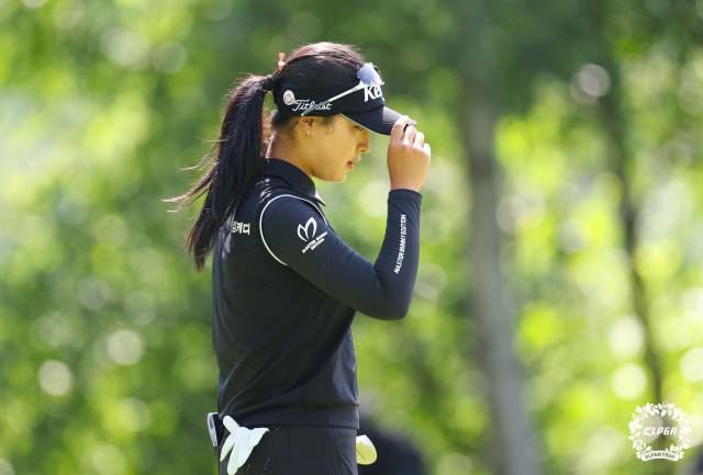 사우디 레이디스에서 공동 4위에 오른 윤이나. 사진 제공=KLPGA
