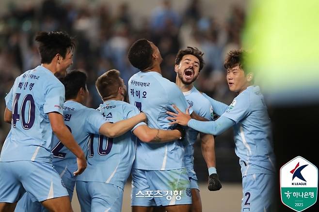 대구 세징야의 골 세리머니. 프로축구연맹 제공