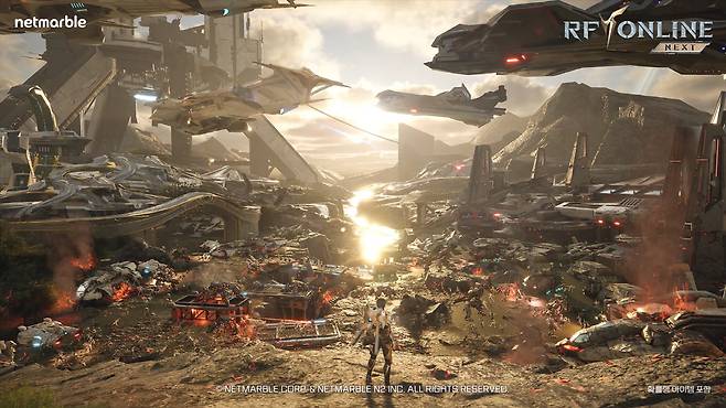 원작과는 차별화된 콘텐츠인 '광산 전쟁'