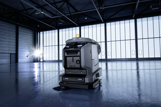 카처 청소로봇 '키라 B50' (사진=한국카처)