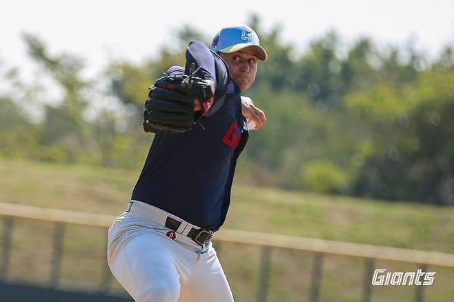 롯데 자이언츠 터커 데이비슨. 사진=롯데 자이언츠