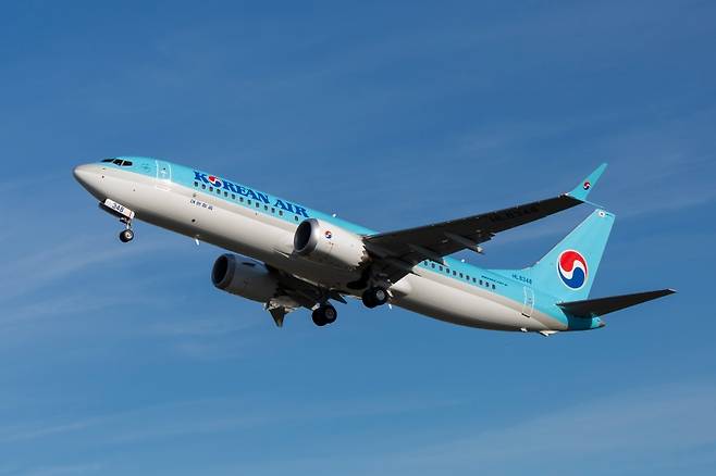 대한항공 보잉737-8 (대한항공 제공)