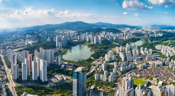 광호수공원 전경. 경기도 제공