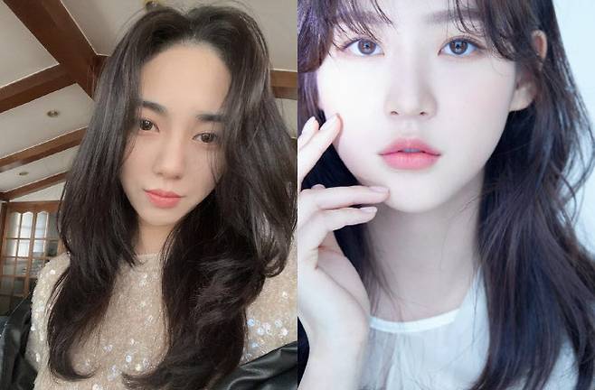 (왼쪽부터) 권민아, 고 김새론.