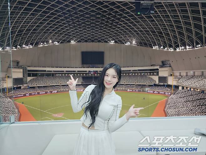 치어리더 조연주. 타이베이(대만)=김영록 기자