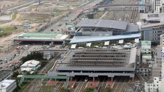 부산역 전경. [연합뉴스]