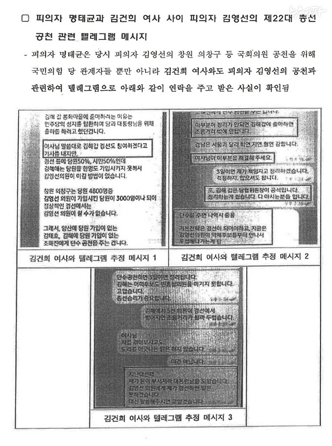 검찰 수사보고서 6쪽(2024.11.10. 결재)