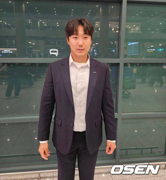 [OSEN=인천공항, 이후광 기자] 두산 추재현 / backlight@osen.co.kr