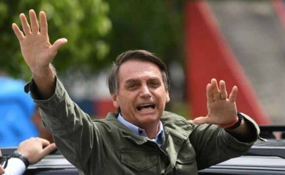 자이르 보우소나루 전 브라질 대통령 자료사진