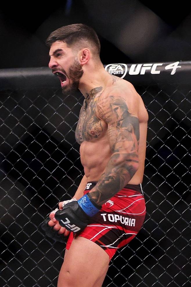 UFC 페더급 타이틀을 반납한 일리야 토푸리아. 사진=AFPBBNews