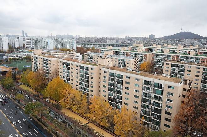 서울 강남구 압구정2구역(신현대아파트)의 모습. /뉴스1