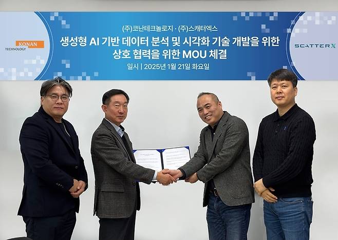 코난테크놀로지-스캐터엑스. 사진=코난테크놀로지