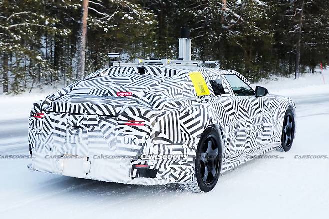 재규어 Type 00 테스트카 스파이샷