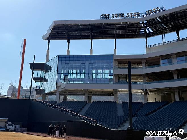 글로벌 푸드서비스 업체 아라마크가 입점할 1루. 엑스포츠뉴스DB