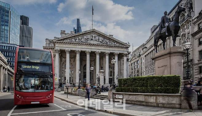 런던증권거래소의 모습.