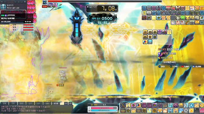 - 압도적 극딜 능력으로 체력을 순식간에 깎은 제논