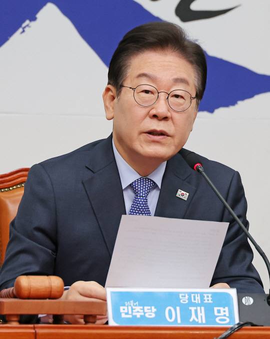 이재명 더불어민주당 대표. 연합뉴스