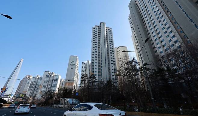 20일 오후 서울 송파구 잠실동 아파트 모습. 뉴시스