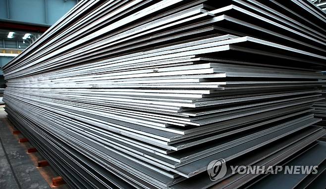 철강 후판 [현대제철 제공]