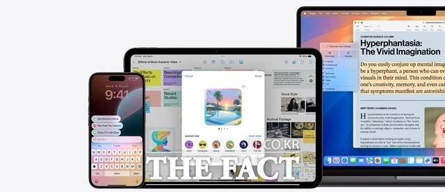 애플 인텔리전스. /애플 홈페이지 갈무리