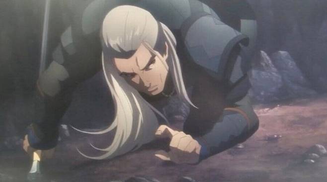 위쳐 애니의 그 손가락은 외국 애니메이터의 작업물