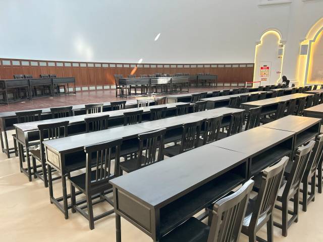 ▲박물관 내부의 자의국 회의장 모습(재현) ⓒ사진 윤세병